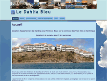 Tablet Screenshot of ledahliableu.fr